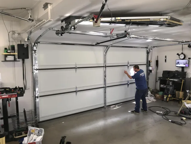 Professional garage door repair service by Rocky Hill Garage Door Repair in Rocky Hill