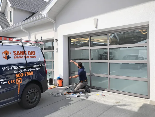 Same-day garage door repair service by Rocky Hill Garage Door Repair in Rocky Hill
